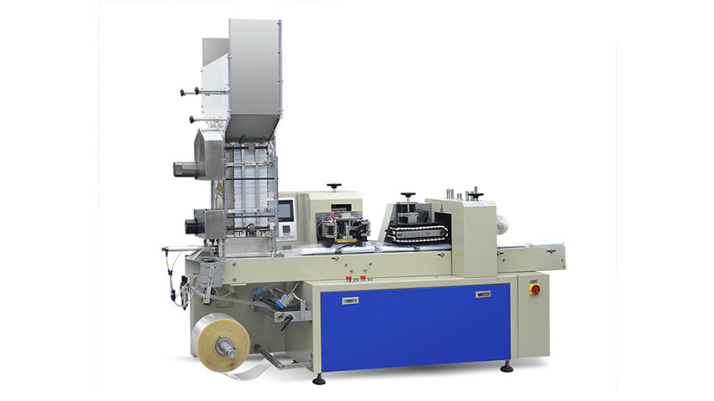Automatic paper straw packing machine with auto counting